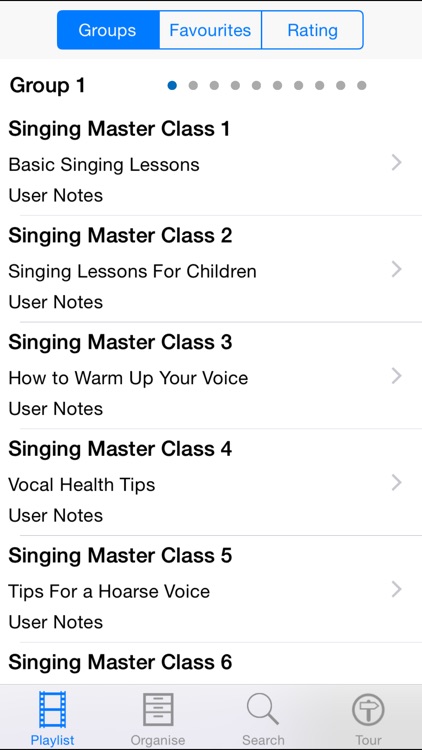 Singing Master Class