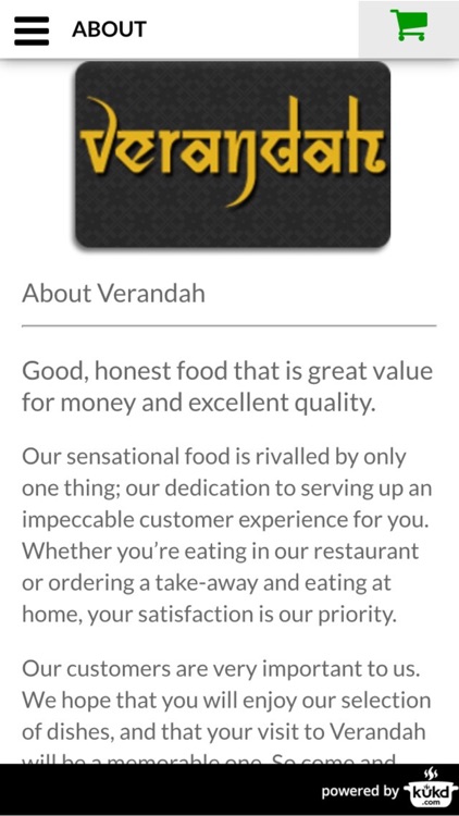 Verandah Indian Takeaway screenshot-3