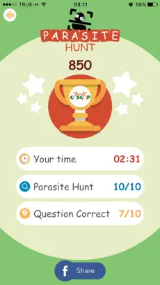Screenshot 4 KKU Parasite Hunt iphone