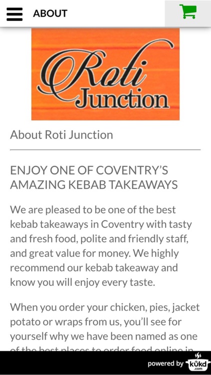 Roti Junction Kebab Takeaway screenshot-3