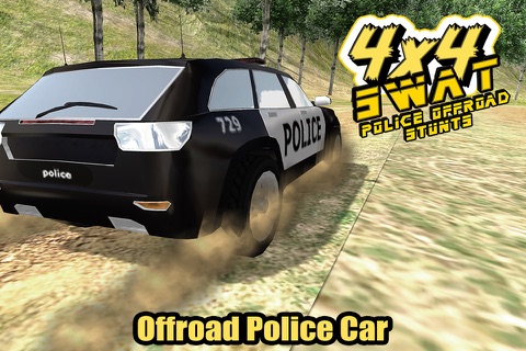 Crazy 4x4 Off-Road SWAT Police Car Stunts Race screenshot 4