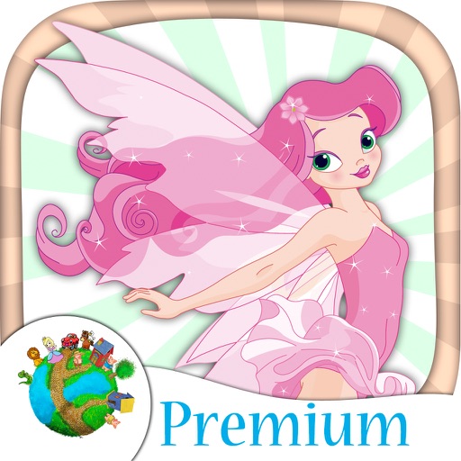 Paint fairy Magical and paste stickers - Premium icon