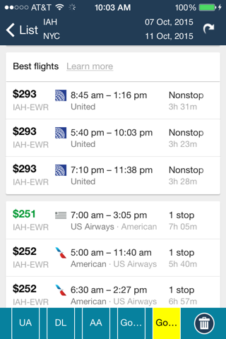 Houston Airport (IAH) + Radar screenshot 4