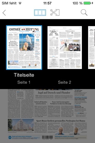 OZ E-Paper: News aus Rostock screenshot 4