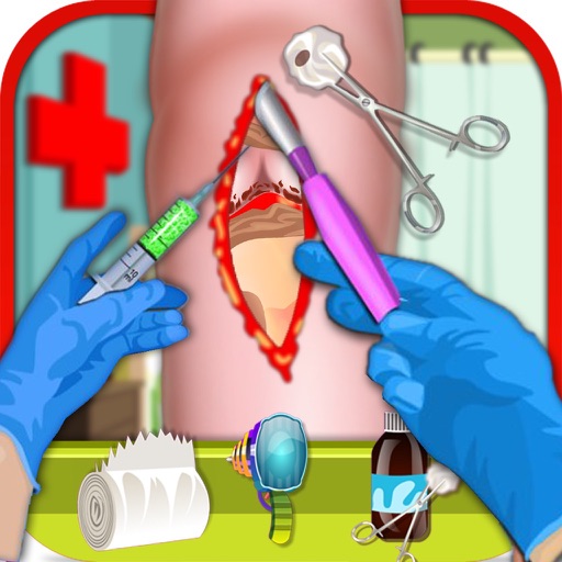 Super Girl Knee Surgery Simulator Free Game Icon
