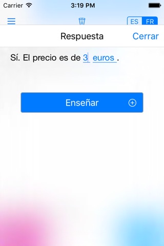 Yocoy: Traductor inteligente de Español a Francés screenshot 4