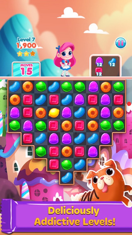 Candy Smash - 3 match puzzle yummy mania game