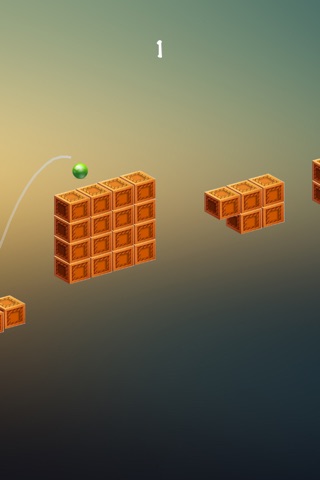Ball Jumpy - Adventures of ball on cubes path screenshot 2