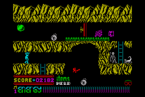 Dynamite Dan II (ZX Spectrum) screenshot 3