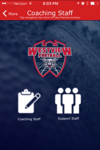 Westview Football app screenshot 4