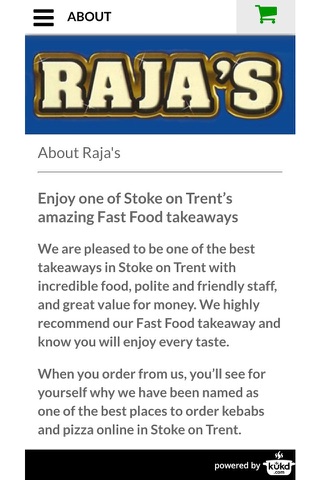 Raja's Fast Food Takeaway screenshot 4
