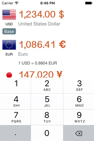 Moneda Free - Currency Converter screenshot 3