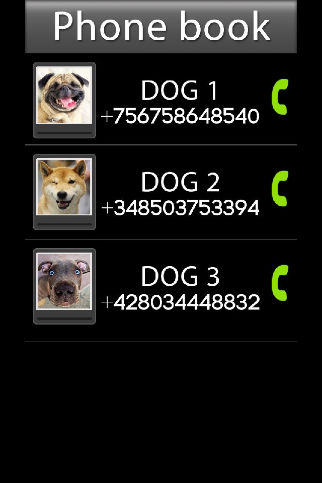 Fake Call Dog Prank screenshot 2