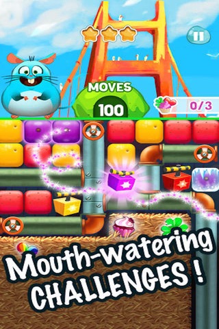 Fruit Smash Crush - 3 match puzzle yummy world game screenshot 4