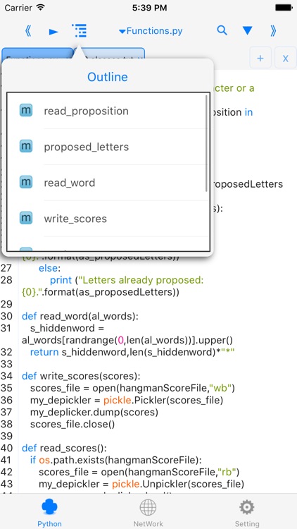 Python3.4 IDE - run code, autocomplete, outline, color code