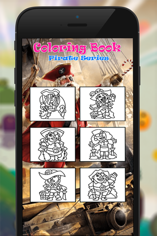 Pirate Coloring Book for Kid Games screenshot 3