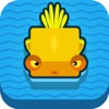 Rubber Duck Crossy River - Endless Hungry Shark Splish Splash Pong