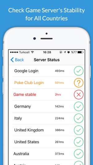 PokeTools & Server Status for Pokemon Go(圖2)-速報App