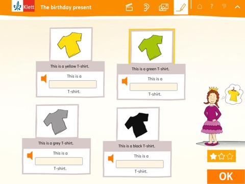 The birthday present, Englisch lernen in der Grundschule Klasse 2 - 4 mit Klett nach dem offiziellen Lehrplan screenshot 4