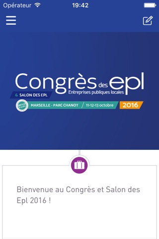 Congrès Epl screenshot 2