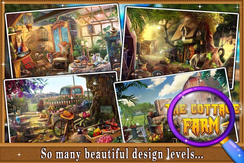 The Cottage Farm  - Hidden Objects game for kids and adults screenshot 4