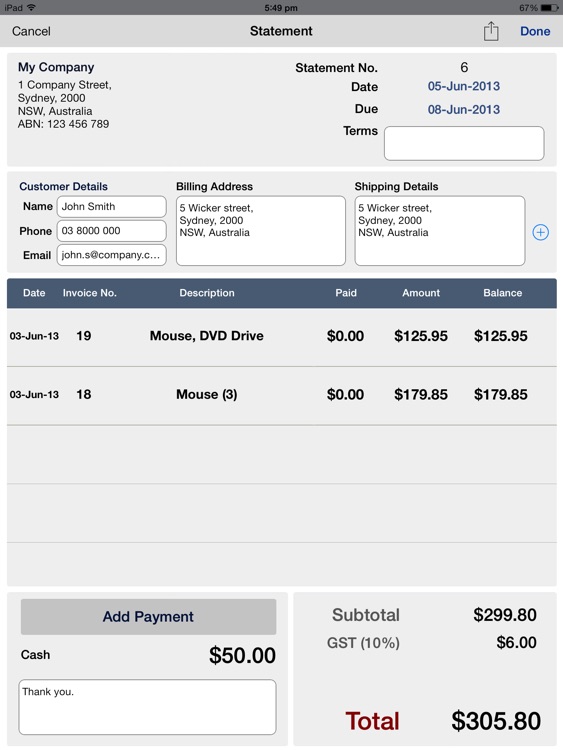 Invoice Professional