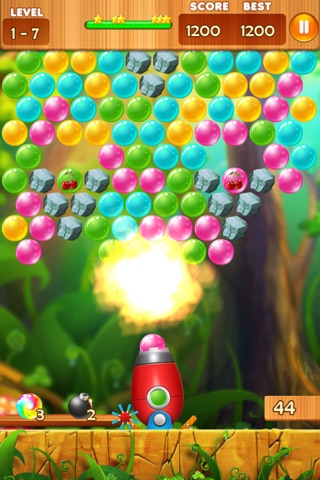 Bubble Frenzy HD -  A Totally Addictive Shoot Bubbles Free Game screenshot 2