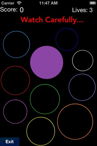 Remember Dots Pattern Memory Game screenshot 3