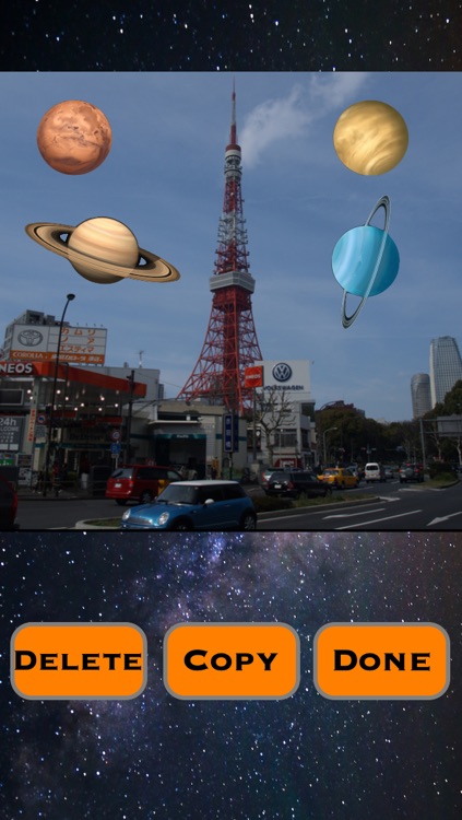 Planet Camera -Astronomical stickers of the Solar System- screenshot-4