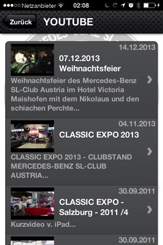 Mercedes-Benz SL-Club Austria screenshot 3