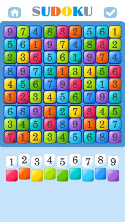 Super Brain - Sudoku matrix、Color matrix