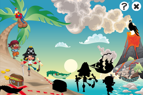 Pirates! Game for children age 2-5: Train your pir - náhled