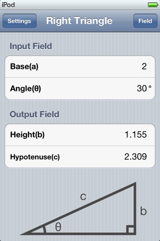 Triangle Calculator Right screenshot 4