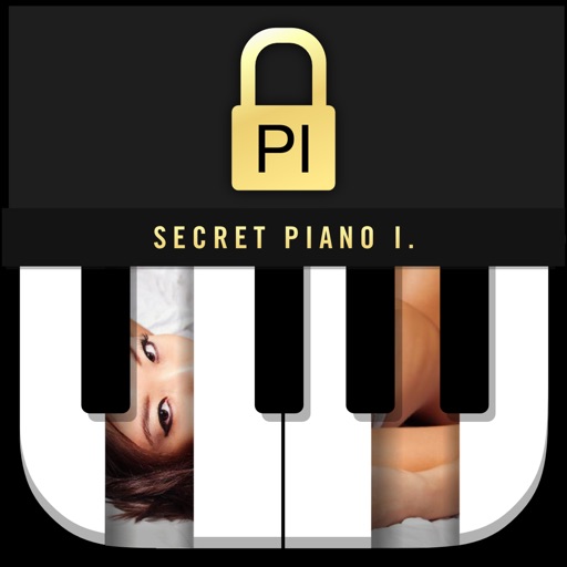 Secret Piano Icon FREE - Piano Lock Vault to Hide Private Photo.s Video.s and Disk Vault icon