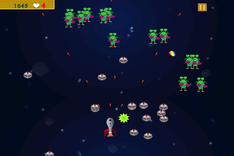 Extreme SpaceShip Shooting Adventure - Star Assault of the Sweet Yummy Alien Invaders screenshot 2