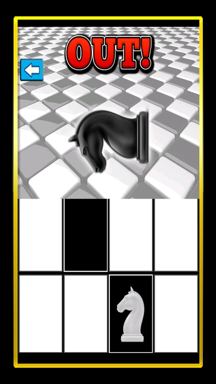 A White Chess Piece Speed Test : Touch Black Tile Only Free screenshot-4