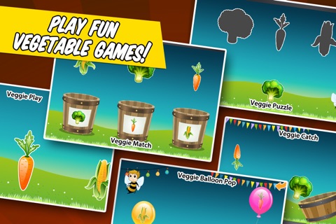 Veggie Circus Farm: Learn Vegetables & Plants Free for Kids and Toddlers screenshot 4