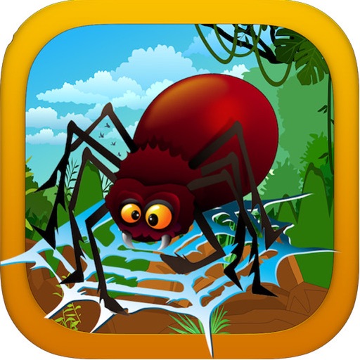 Spidery Antics - Slingshot Tactics for Catching Prey! Free icon