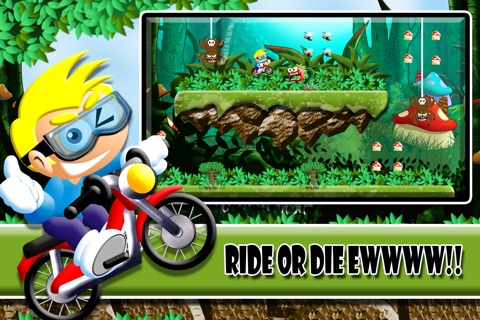 Dirtbike Daryl's Moto X Jungle Fiesta Trip! - Extreme Offroad Dirt Bike Mayhem FREE screenshot 2