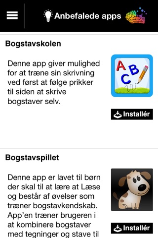 Apopleksi-app'en screenshot 4