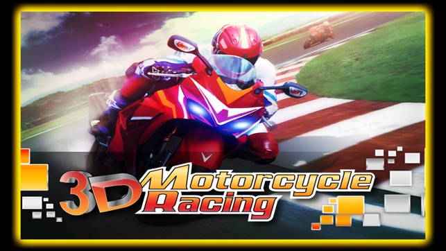 3D Motorcycle Racing Challenge for iPhone(圖1)-速報App