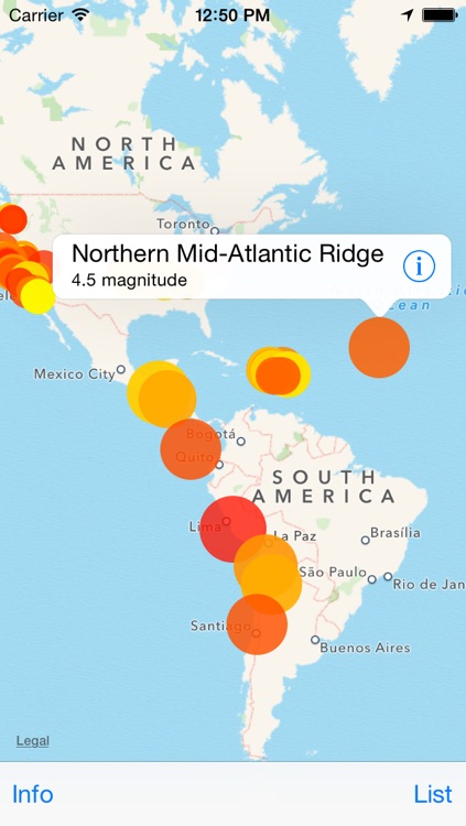 Mappity Quakes - Earthquake map