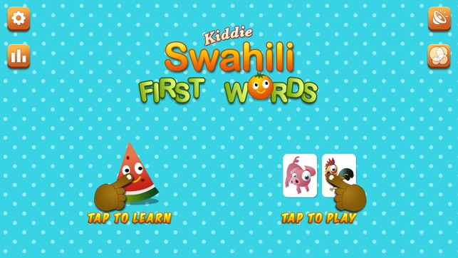 Kiddie Swahili First Words