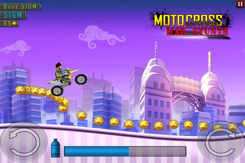 Motocross Mad Stunts screenshot 3