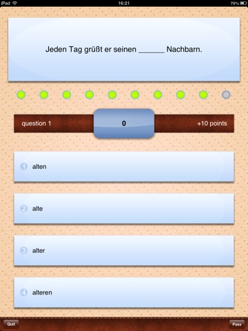 iTalk German: Conversation guide - Learn to speak a language with audio phrasebook, vocabulary expressions, grammar exercises and tests for english speakers HD screenshot 4