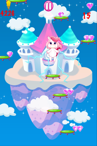 Power Pony Jewel Jump - Cute Pegasus Collecting Adventure screenshot 2