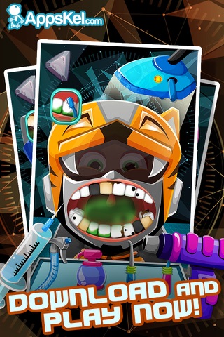 Crazy Ninja Nick's Dentist Story – Teeth Dentistry Games for Free screenshot 4