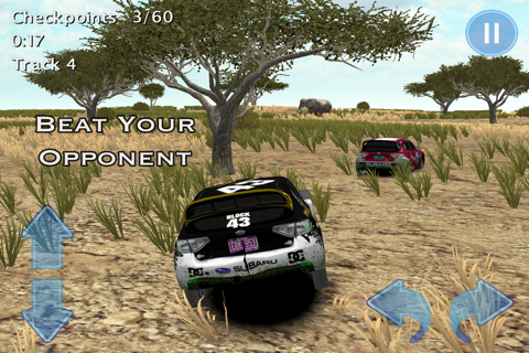 African Rally Race 3D : 4x4 Real Kruger Safari Racing screenshot 4