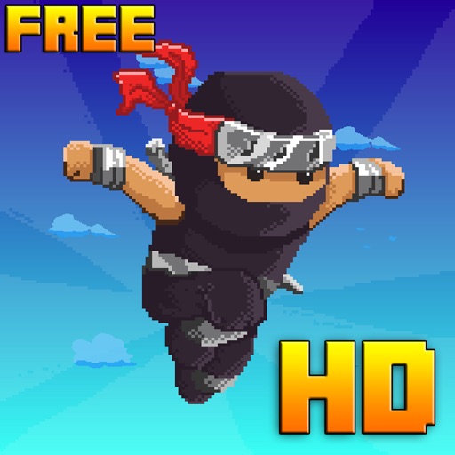 Ninja Pixel Shadow World HD – An Urban Console Old Style 8 Bit Retro Kung Fu Epic icon