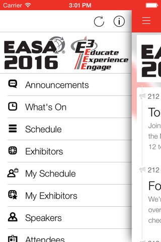 EASA 2016 Convention screenshot 2